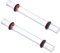 2 Stück Acryl-Ton-Roller Transparent Acryl Ton Roller Acryl Ton Walzen Ton Roller Polymer Clay Zubehör Zubehör Clay Tools für Heimwerker,Handgefertigtes Kunsthandwerk, Künstlerbedarf,Töpferwerkzeuge