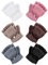 6 Paar fingerlose Handschuhe für Kinder, Winter, wandelbar, Flip-Top-Handschuhe, warm, gestrickt, mit Abdeckung, für Kleinkinder, Jungen, Mädchen, Mehrfarbig, 10- 15 Jahre