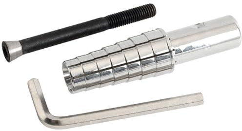 VZU Juego de herramientas para agrandar, mandril de acero inoxidable con llave Allen, extensible, tamaños de anillo 7 – 14, herramienta robusta para girar y ajustar anillos, /, Acero