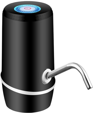 Water Bottle Pump - Water Pump Dispenser | 1200mAh Battery Operated Automatic Drinking Water | Electric Portable USB Charging With Charging Cable For Home, Office, Travel, Camping
