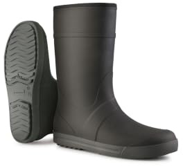 Dunlop Amsterdammer Black fur lined - Gefütterte Winterstiefel für Damen, wasserdicht & warm - Größe 37