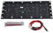Panneau LED Affichage de l'écran flexible 80x40 pixels flexible avec aimant arrière DC5V pour intérieur
