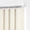 Komplettset Vertikaljalousien,Beige 98mm Stoff Lamellenvorhang,Lichtfilternde Tür Fenster Lamellen Rollo,Raumteiler,Für Zuhause Büro,Inklusive Zubehör,Anpassbar,Breite x Höhe (145cm x 180cm)