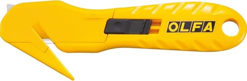 Olfa 20514 Cutter en ABS Jaune (Lot de 5)