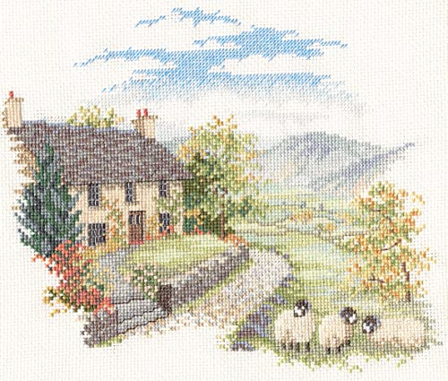 Bothy Threads Cross Stitch Kit - Countryside - High Hill Farm