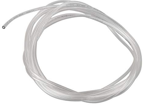 Semoic Transparent 4 Metres 13.1Ft 4mm x 2.5mm Pneumatique Polyurethane Flexible d'Air Tube