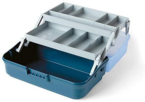 Lineaeffe Combo, Scatola da Pesca Unisex-Adulto, Azzurro, Taglia Unica