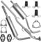 Auspuffanlage Schalldämpferset Auspuff für Ibiza 3 III 6L 1.2 12V Fabia 1 I 6Y 1.2i Polo IV 9N 1.2i