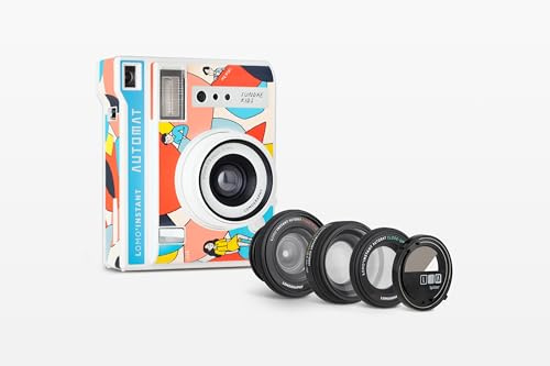 LOMOGRAPHY LOMO'INSTANT AUTOMAT Camera + Lenses (Ice Cream Cup Kids Edition) (LI850SUN)
