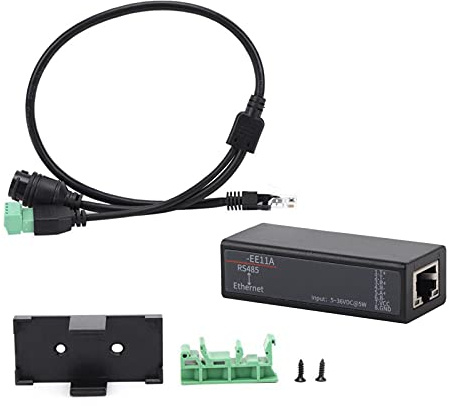 Hyuduo Serieller Ethernet-Geräteserver, zu Ethernet-Konverter, 10/100M Netzwerkmodul HF7121, mit Linux-Betriebssystem, DTU-Kommunikationsmodul
