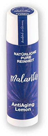 Malantis AntiAging Lemon | 30ml | Nachtcreme mit Zitronen- und Hanfsamenöl, Hyaluron, Sheabutter | Gesichtscreme Facecream Naturkosmetik ohne Parabene