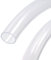 sourcing map Tuyau Flexible PVC Transparent Vinyle Tube PVC 32mm Diamètre Interne 38mm Diamètre Externe 2 Mètre de Longueur Flexible Léger pour Eau Tube Air Ligne