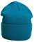 MASADA Damen und Herren Beanie Winter-Mütze - Azurblau