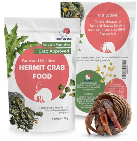 Farm and Meadow Hermit Crab Food