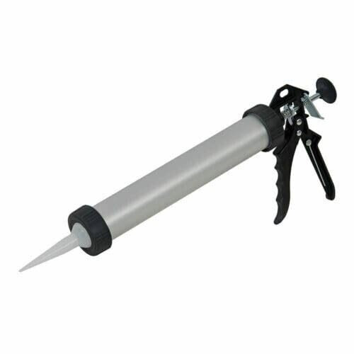 Bond It Extra Strong 600 ml Silver Pointing Grouting Sausage Sealant Foil Mastic Combi Caulking Gun Adhesives - Professional Heavy Duty Applicator Suitable for High Viscosity Products