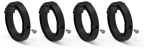 Lot de 4 bagues pour attaches verrou renforcées - tube ZF Ø 64 mm