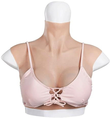 CYOMI Silikon Brüste Brustformen Brustprothese Künstliche Brust Realistische Haut Brustplatten für Crossdresser Transgender Mastektomie Cosplay B-G Cup