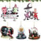 Christmas Ornament Decorations, 5PCS Stocking Cap Funny Nightmare Before Christmas Decorations Ornament Decorative Xmas Decor Ornaments Party Gifts (Type 2)