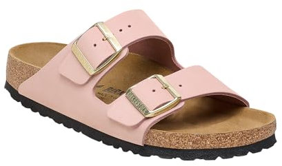 BIRKENSTOCK ARIZONA - SANDALO CON DOPPIA FASCIA E CHIUSURA CON FIBBIE 39/SOFT PINK-N