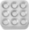 MasterClass Recycled Aluminium Muffin Pan, 9-Hole Muffin Tray, Yorkshire Pudding Baking Pan | Superior Heat Distribution & Warp Resistant