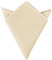 Elerevyo Herren Baumwolle klassisches Taschentuch Einfarbiger Einstecktuch Beige One Size