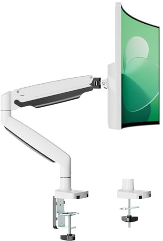 UPGRAVITY Monitor Desk Mount White