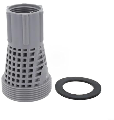 Poolschlauch-Adapter, 4K8001 für Intex 58254 Poolpumpe, Ersatz kurzer langer Schlauchadapter mit Dichtung, Poolschlauch-Adapter Ersatz (lang)