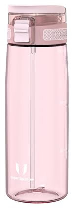 Super Sparrow Water Bottle - 750ml - TouchSip Bottle - BPA-Free, Non-Toxic, Eco-Friendly - Straw Tritan Bottles for Sports, Outdoors, Camping, Travel