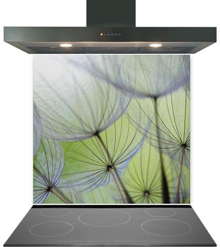 Printed Toughened Glass Splashback for Kitchen, Tempered Heat Resistant Glass Splashbacks for Cookers (Design 2051, 60 x 75cm)