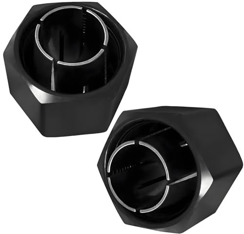 1,27 cm Spannzange passend für Dewalt DW616 DW618PKB DW618 DW618B3 DW618M DW621 DW618D, Oberfräsenzange passend für Bosch 1617EVS MRF23EVS MRC23EVSK MRP23EVS 1619EVS Oberfräse