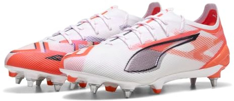 Puma Kids Cloud Ultra 5 Ultimate Soft Ground Football Boots Puma White 4 UK Child