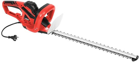 Iskra Heckenschere elektrisch | Diamantgeschliffenes Messer | 51 cm Schwertlänge | 550 Watt | Zweihand-Sicherheitsschalter & Schwertschutz | 16 mm Schnittbreite