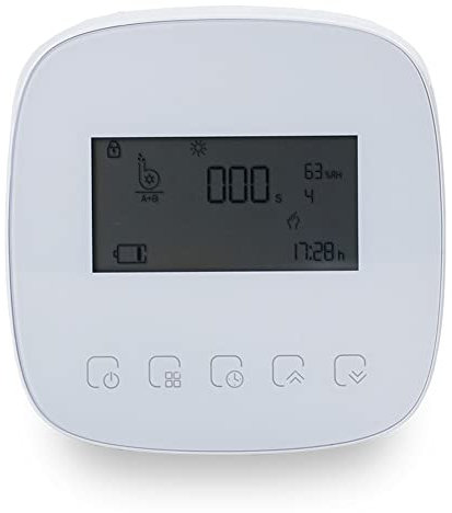 Eighosee WiFi Tuya Sin Panel Solar Riego Digital Temporizador de Riego Controlador de Riego por Microgoteo Inteligente AutomáTico A