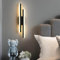 Comely Wandleuchten LED Innen Modern,16W 1800LM Wandlampe LED, Schwarz Wandbeleuchtung Innen für Schlafzimmer Wohnzimmer Flur Treppenhaus, Warmes Weiß 3000K