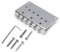 6 Cordes Fixed Bass Bass Electric Bass Bridge Guitar Bridge Fixed Guitar Bridge Allaire Texture Adaptée À Guitare