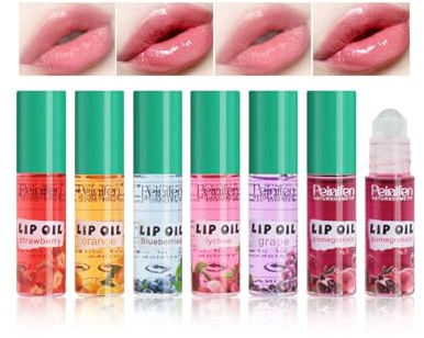 6Pcs Pack Hydrating Lip Gloss Oil, Fruit Flavored Lip Gloss Set Lipgloss Für Kinder Und Jugendliche, Kinderfreundlich, Partygeschenk
