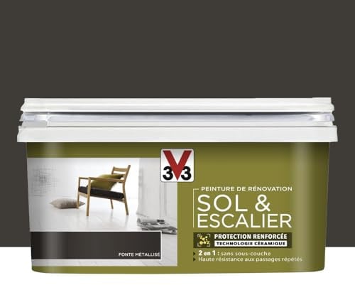 V33 Peinture De Rénovation Sol & Escalier Fonte 2 L