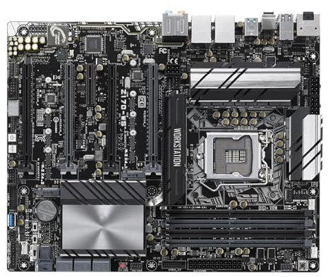scheda madre Fit For ASUS Z170-WS LGA1151 Intel Z170 4×DDR4 64GB PCI-E 3.0 M.2 ATX Supporto I5-6500 I5-7600K I7-6700K I7-7700K CPU
