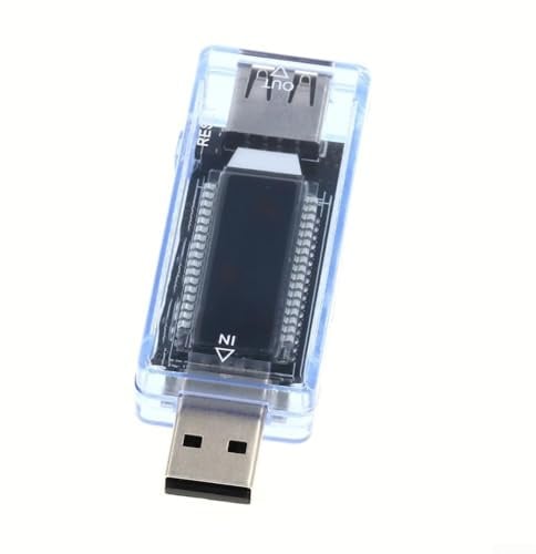 Usb Tensione Corrente Meter Kws-V20 Con Display Lcd Per 3V-9V Banca di Potere per Batteria Tester Capacità E Smartphone Ricarica
