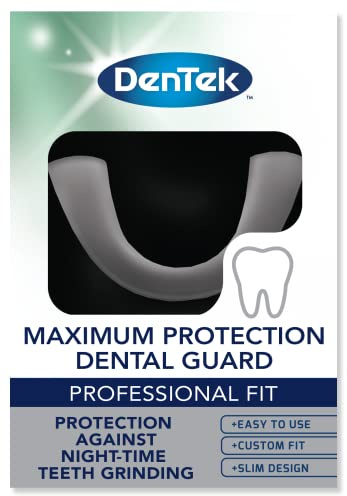 DenTek Maximum Protection Dental Mouth Guard, Pack of 1 | Help Prevent Night Time Teeth Grinding (Bruxism)