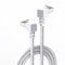 CABLEPELADO Cable de Red, Cable LAN, Cable de Datos, Cable Gigabit, Cable RJ45, Cable Trenzado, 2x 90º, Categoría 5E, Compatible PC, PS4, PS5, Xbox, Smart TV, Server, 50 cm, Blanco