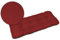 SuperKissen24. Sitzkissen Bankkissen Bankauflage für Gartenbank - 120x50 cm - Outdoor und Indoor - Bordeaux