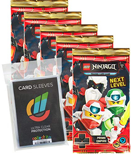 Lego Ninjago 5 NEXT LEVEL - Trading Cards - 5 Booster
