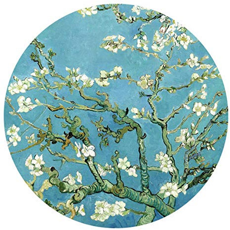 Runde Tapete selbstklebend Vincent van Gogh Mandelblüte 175x175cm