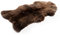 Decorating Sheepskins Premium Merino Schaffell Echt Groß 120-130 cm, Lammfell Echt Braun, Fell für Stuhl, geruchlos, Alternative zu Kunstfell, Lammfell Teppich für das Sofa, Schaffelle, Lammfelle