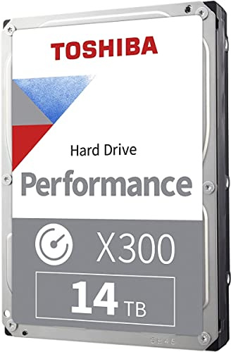 Toshiba X300 14TB Performance & Gaming Disco rigido interno da 3,5 pollici - CMR SATA 6 GB/s 7200 RPM 512 MB di cache - HDWR31EXZSTA