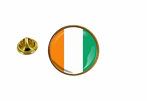 Akachafactory pins pin Badge pin's Drapeau Cote D'Ivoire ivorien Rond cocarde