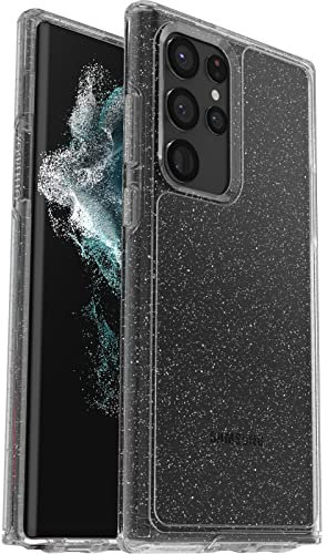 Otterbox Funda para Samsung Galaxy S22 Ultra Symmetry Clear,Resistente a Golpes y caídas,Fina,Testada 3X con los estándares Militares anticaídas,Antimicrobiana, Transparente, Sin Caja Retail