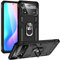 Coque pour Xiaomi Poco X4 Pro 5G Housse Antichoc avec Anneau Rotatif Aimant 360 Degrés Etui Magnétique Rigide Dure Armure Bague Support Renforcée (Xiaomi Poco X4 Pro 5G, Noir)