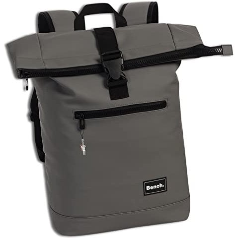 Bench Hydro Roll Top Rucksack Kurierrucksack Daypack Backpack 64175, Farbe:Dunkelgrau